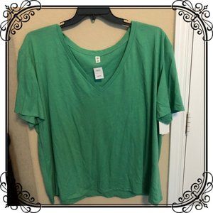 Plus size green T-shirt - new with tags